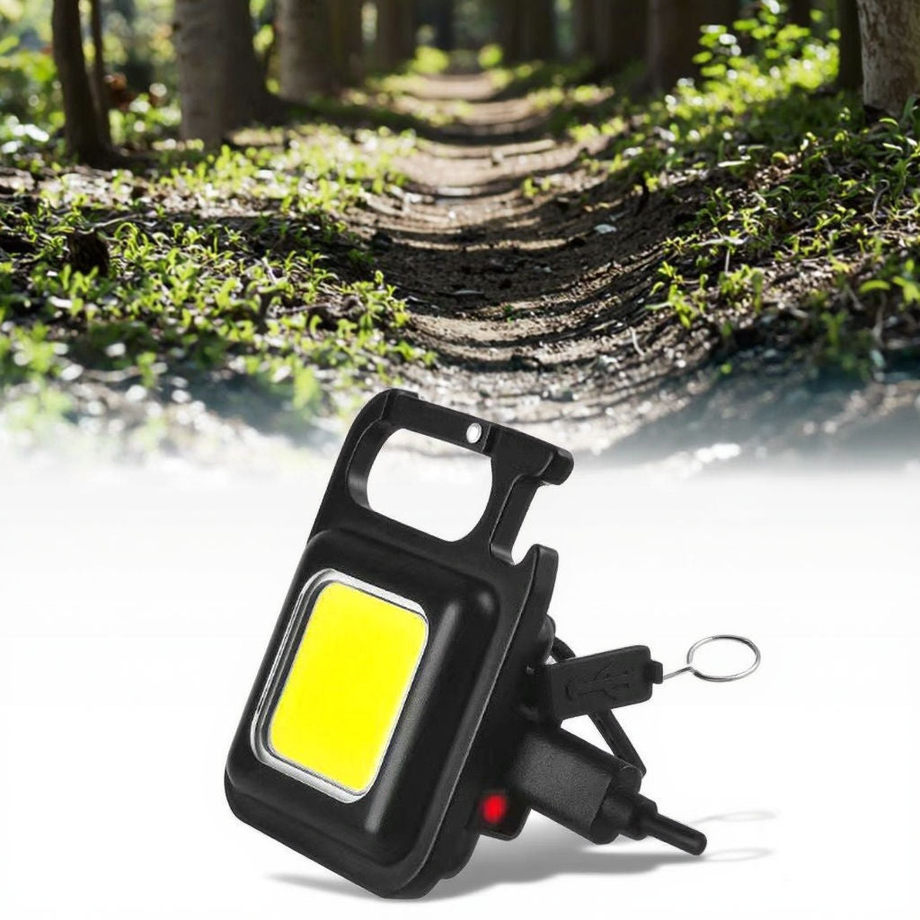 Small Flashlights Rechargeable Keychain