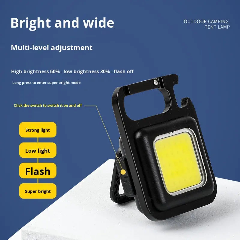 Small Flashlights Rechargeable Keychain